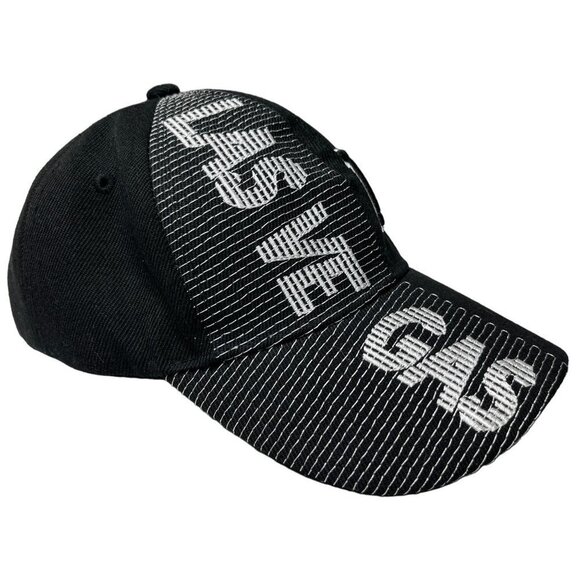 K Head Wear Accessories - LAS Vegas LV Nevada Hat Unisex Youth Black Hook & Loop Embroidered Cap